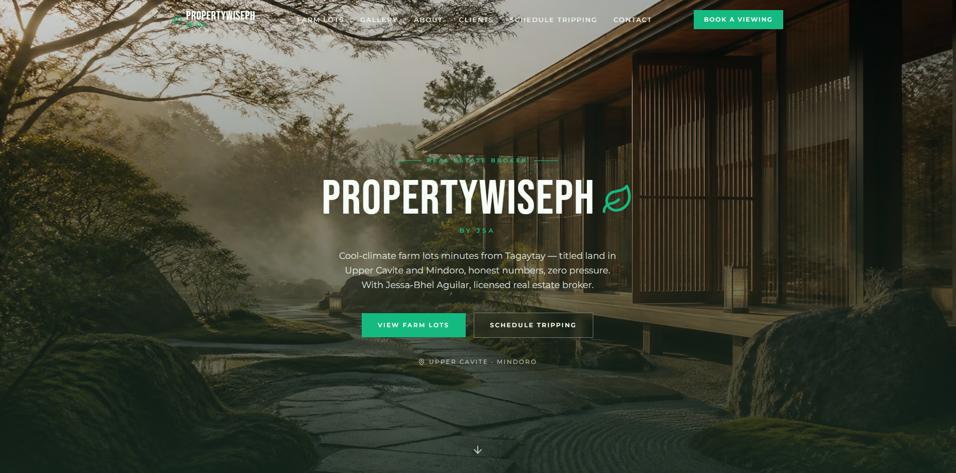 PropertyWisePH by JSA website preview